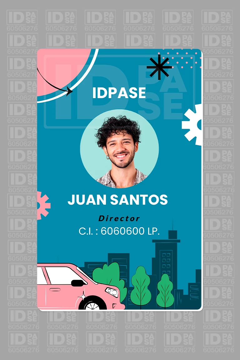 Credenciales PVC para Taxis y Servicios de Transporte